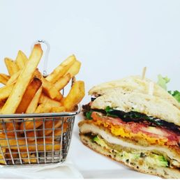 Fried Chicken Club Sandwich