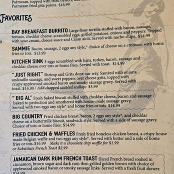 Bay Local Eatery - Menu 1.25 - New American Near Me - Virginia Beach, Virginia