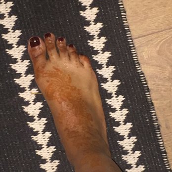 Henna By Ridz - Foot design - Henna Artists Near Me