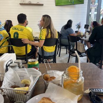 Brazuca Cafe - pastel, brazilian soccer game, guarana, kibe, coxinha - Brazilian Near Me - Costa Mesa, California Brazuca Cafe - pastel, brazilian soccer game, guarana, kibe, coxinha - Brazilian Near Me - Costa Mesa, California