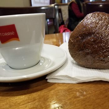 Coco Latte - a piece of bread and a cup of coffee - Coffee & Tea Near Me - Guelph, Ontario