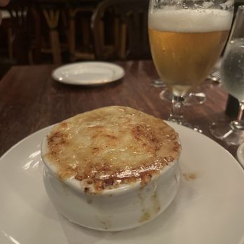 Saint George Bistro - French onion soup - French Near Me - Hastings on Hudson, New York