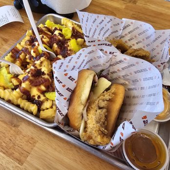 Big Chicken - Shaq Attack Combo Meal with Big Popcorn Chicken - Chicken Shop Near Me - Bridgewater, New Jersey