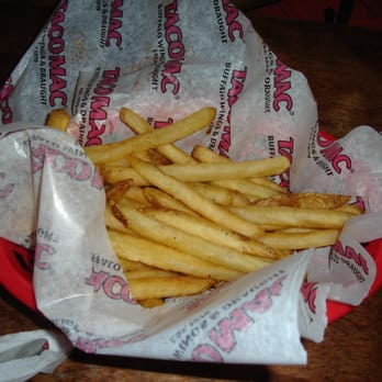 Taco Mac - 1 of 2 baskets of fries that comes with a Double (20 piece) order of wings - Sports Bars Near Me - Buford, Georgia