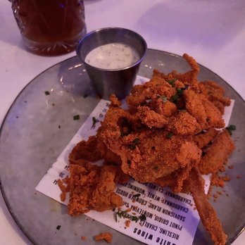 Sassafras - Flaming fried chicken skin (yumm!) - Southern Near Me - West Palm Beach, Florida Sassafras - Flaming fried chicken skin (yumm!) - Southern Near Me - West Palm Beach, Florida
