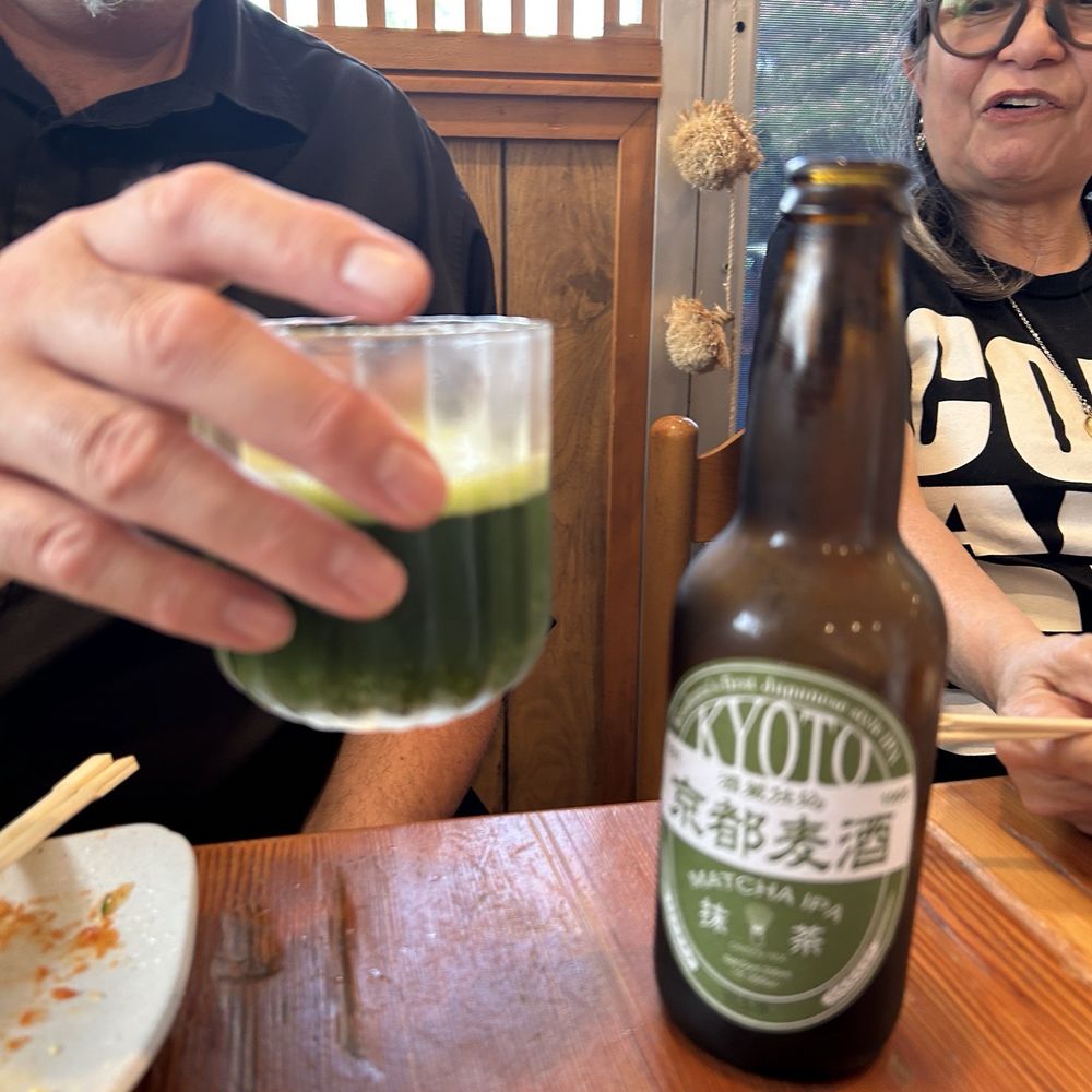 Hito Yatai - Matcha beer! - Japanese Near Me - Carmichael, California