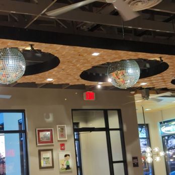 Raising Cane's Chicken Fingers - Disco Balls? - Chicken Shop Near Me - Arlington Heights, Illinois