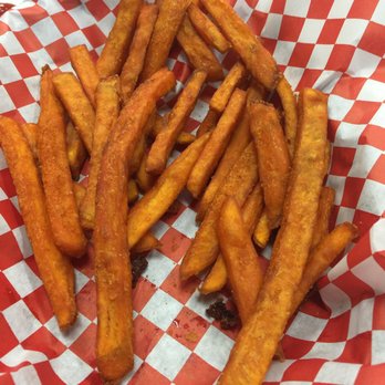 Crawfish Cafe - Sweet potatoes fries: nice snack while waiting on those delicious Crawfish - Seafood Near Me - Houston, Texas