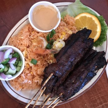 Thai BBQ - S-8 Beef satay special - Thai Near Me - Panorama City, California Thai BBQ - S-8 Beef satay special - Thai Near Me - Panorama City, California