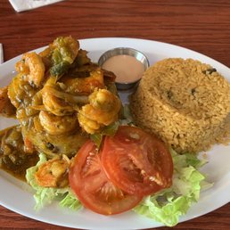Mofungo with shrimp YES Mofungo with shrimp YES