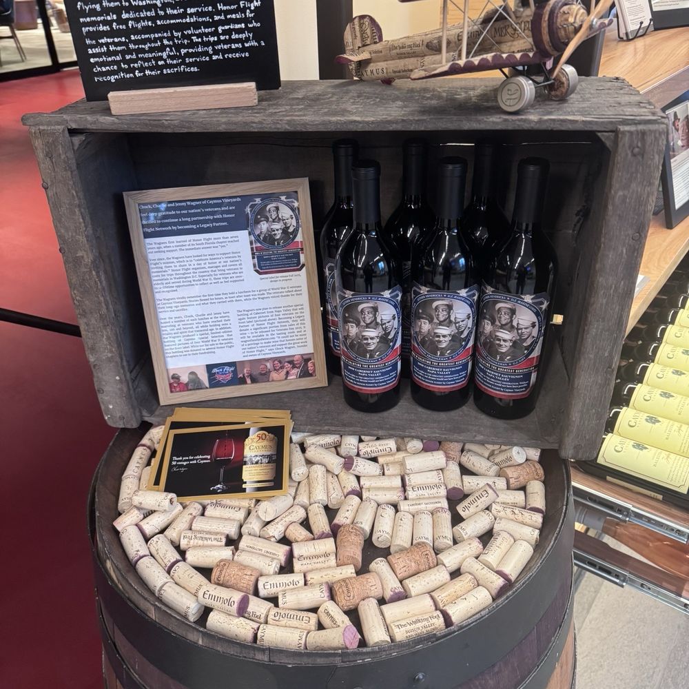 Caymus Vineyards - Nice wine release to honor our veterans and the greatest generation - Wineries Near Me - Rutherford, California