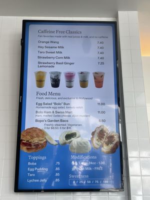 Menu photo 6 Bopomofo Cafe Los Angeles, CA