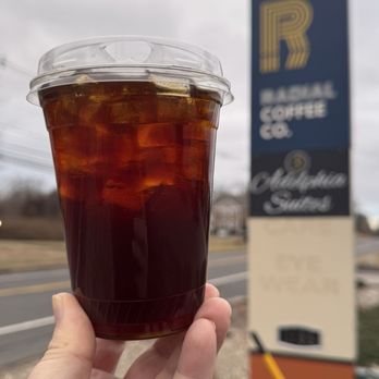 Radial Coffee Company - Black Iced Coffee - Coffee Roasteries Near Me - Vernon, Connecticut