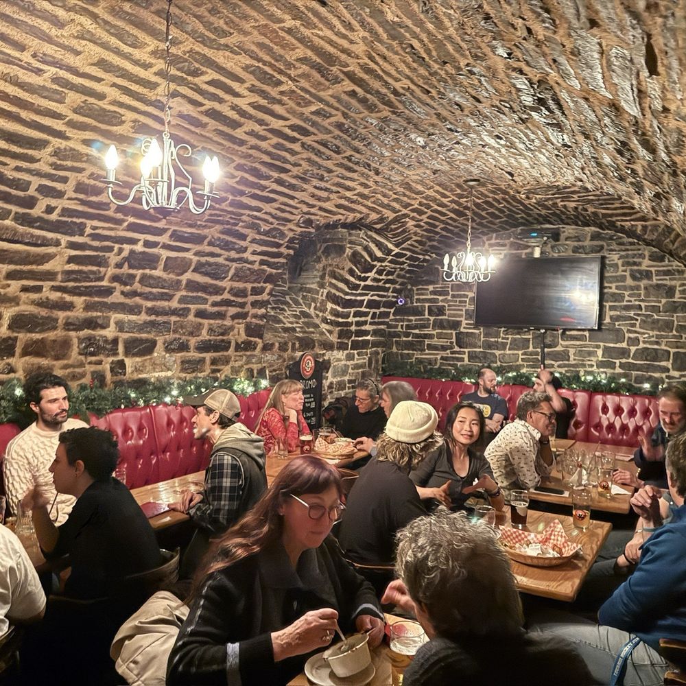 Oncle Antoine - Great atmosphere, energy, great beer, and good food. Perfect in the winter. - Pubs Near Me - Quebec City, Quebec Oncle Antoine - Great atmosphere, energy, great beer, and good food. Perfect in the winter. - Pubs Near Me - Quebec City, Quebec