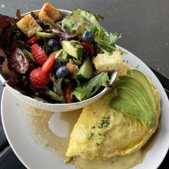 Vic's - Rosie's Omelette with side salad - Breakfast & Brunch Near Me - Martinez, California Vic's - Rosie's Omelette with side salad - Breakfast & Brunch Near Me - Martinez, California