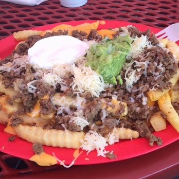 Taco Station - carne Asada fries for 10.50. Overall it was tasty except for the price and the thick fries. Otherwise it would get five stars. - Mexican Near Me - Riverside, California Taco Station - carne Asada fries for 10.50. Overall it was tasty except for the price and the thick fries. Otherwise it would get five stars. - Mexican Near Me - Riverside, California