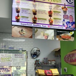 Menu / Cashier Area