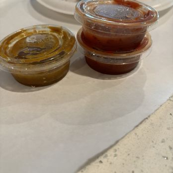 Fuego Cravings - Gave us 3 small container of salsa when we buy like $40 worth of food. I did ask for more but they didn't give any - Mexican Near Me - Buena Park, California