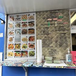 Aunty Pon's Thai Food Truck - Menu