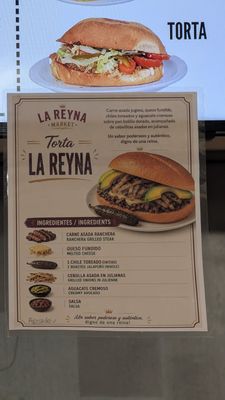 Menu photo 3 La Reyna Market Paso Robles, CA