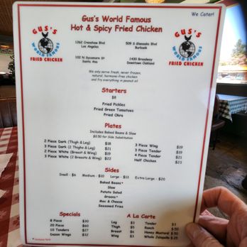 Gus's World Famous Fried Chicken - Southern Near Me - Burbank, California Gus's World Famous Fried Chicken - Southern Near Me - Burbank, California