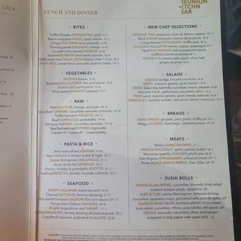 Reunion Ktchn Bar - Seafood Near Me - Aventura, Florida Reunion Ktchn Bar - Seafood Near Me - Aventura, Florida