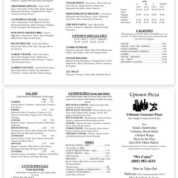 Uptown Pizza - Pizza Near Me - Oxnard, California Uptown Pizza - Pizza Near Me - Oxnard, California