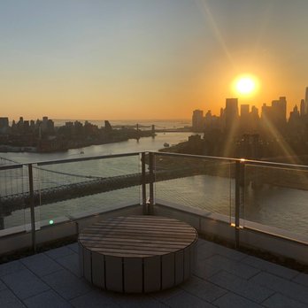 1S1 One South First - Rooftop view at Sunset. - Apartments Near Me - Brooklyn, New York