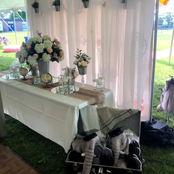 CSD Creations & Events - Decorative table with Somers elephants flipflop dancing shows for students! - Party & Event Planning Near Me
