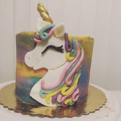 Paper Rock Fork Bakery - Unicorn cake