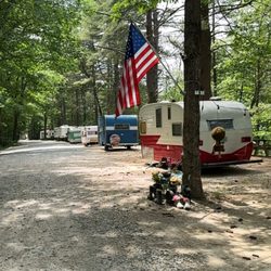 Sun River Campground - These are some of the vintage rentals they offer.