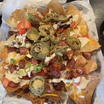 Parish Grill - Swamp nachos are best enjoyed with friends or solo as your entree. - Pizza Near Me - Metairie, Louisiana
