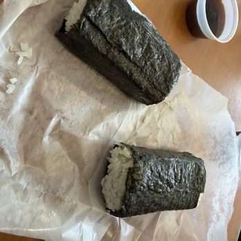 Maui Hawaiian BBQ - Spam masubi (taken before my kid devoured them lol) - Hawaiian Near Me - Brea, California Maui Hawaiian BBQ - Spam masubi (taken before my kid devoured them lol) - Hawaiian Near Me - Brea, California