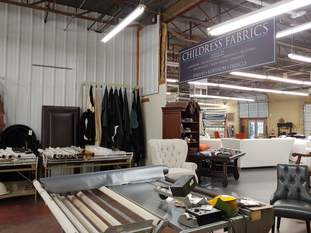 Childress Fabrics & Furniture - upholstery in Dallas, TX