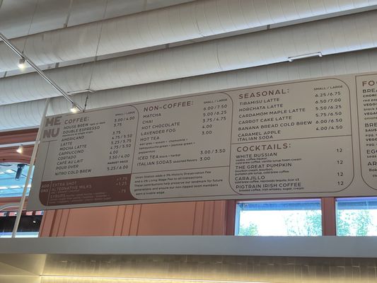 Menu photo 2 Pigtrain Coffee Co Denver, CO