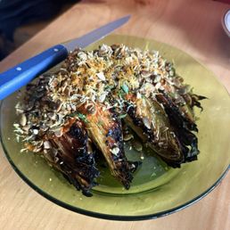 Charred Arrowhead Cabbage