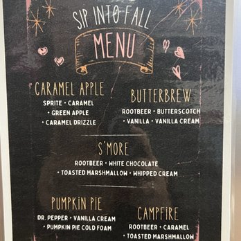 Suburban Sip - Fall menu - Beverage Store Near Me - Silverdale, Washington