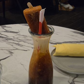 Kin Long Beach - Thai Iced Tea with Popsicle - Thai Near Me - Long Beach, California Kin Long Beach - Thai Iced Tea with Popsicle - Thai Near Me - Long Beach, California