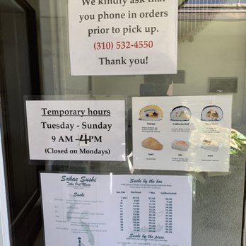 Sakae Sushi - Updated hours as of 6/14/2021 - Japanese Near Me - Gardena, California Sakae Sushi - Updated hours as of 6/14/2021 - Japanese Near Me - Gardena, California