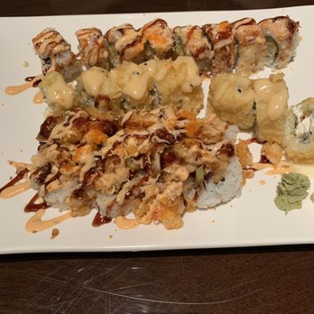 Sushi Cafe - XXX roll, sweet roll, dancing shrimp roll - Japanese Near Me - Duluth, Georgia