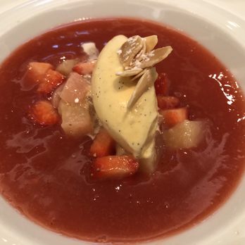 Arcane - Poached peach dessert - Modern European Near Me - Hong Kong, HK