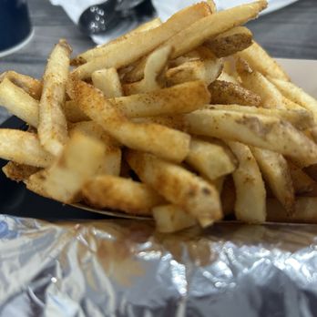 Zaky Mediterranean Grill - 6/26/26 Seasoned fries - Mediterranean Near Me - Fontana, California