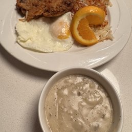 Country Fried Steak & Eggs Country Fried Steak & Eggs