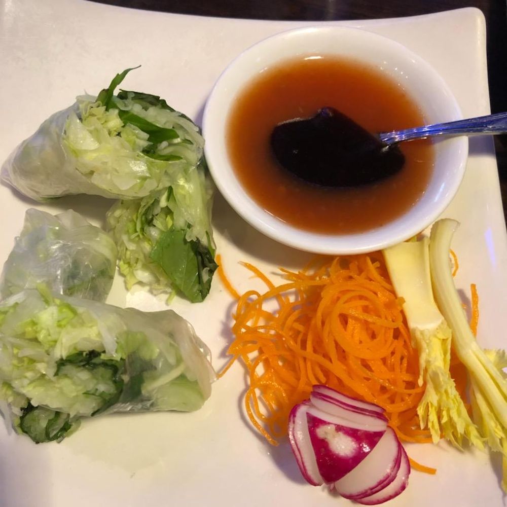Baoding - Basil Spring Rolls. Not bad. - Chinese Near Me - Charlotte, North Carolina Baoding - Basil Spring Rolls. Not bad. - Chinese Near Me - Charlotte, North Carolina