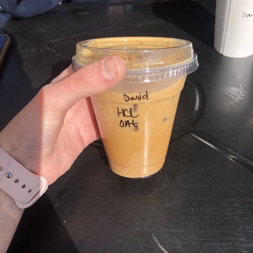 Slow Bloom Coffee - Honey Cinnamon Oatmilk Latte - Coffee & Tea Near Me - Redlands, California Slow Bloom Coffee - Honey Cinnamon Oatmilk Latte - Coffee & Tea Near Me - Redlands, California