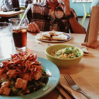 Laughing Planet - Husband: BBQ Quesadillas
Baby boy: Little Spanky Bowl
Me: Thai bowl.
Holy delicious - Vegetarian Near Me - Reno, Nevada Laughing Planet - Husband: BBQ Quesadillas
Baby boy: Little Spanky Bowl
Me: Thai bowl.
Holy delicious - Vegetarian Near Me - Reno, Nevada