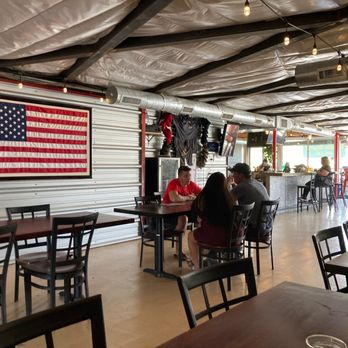 The 377 Brewery - a large american flag on the wall - Brewpubs Near Me - Albuquerque, New Mexico The 377 Brewery - a large american flag on the wall - Brewpubs Near Me - Albuquerque, New Mexico