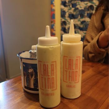 La Latina - Sauces on table - Tapas/Small Plates Near Me - Miami, Florida La Latina - Sauces on table - Tapas/Small Plates Near Me - Miami, Florida