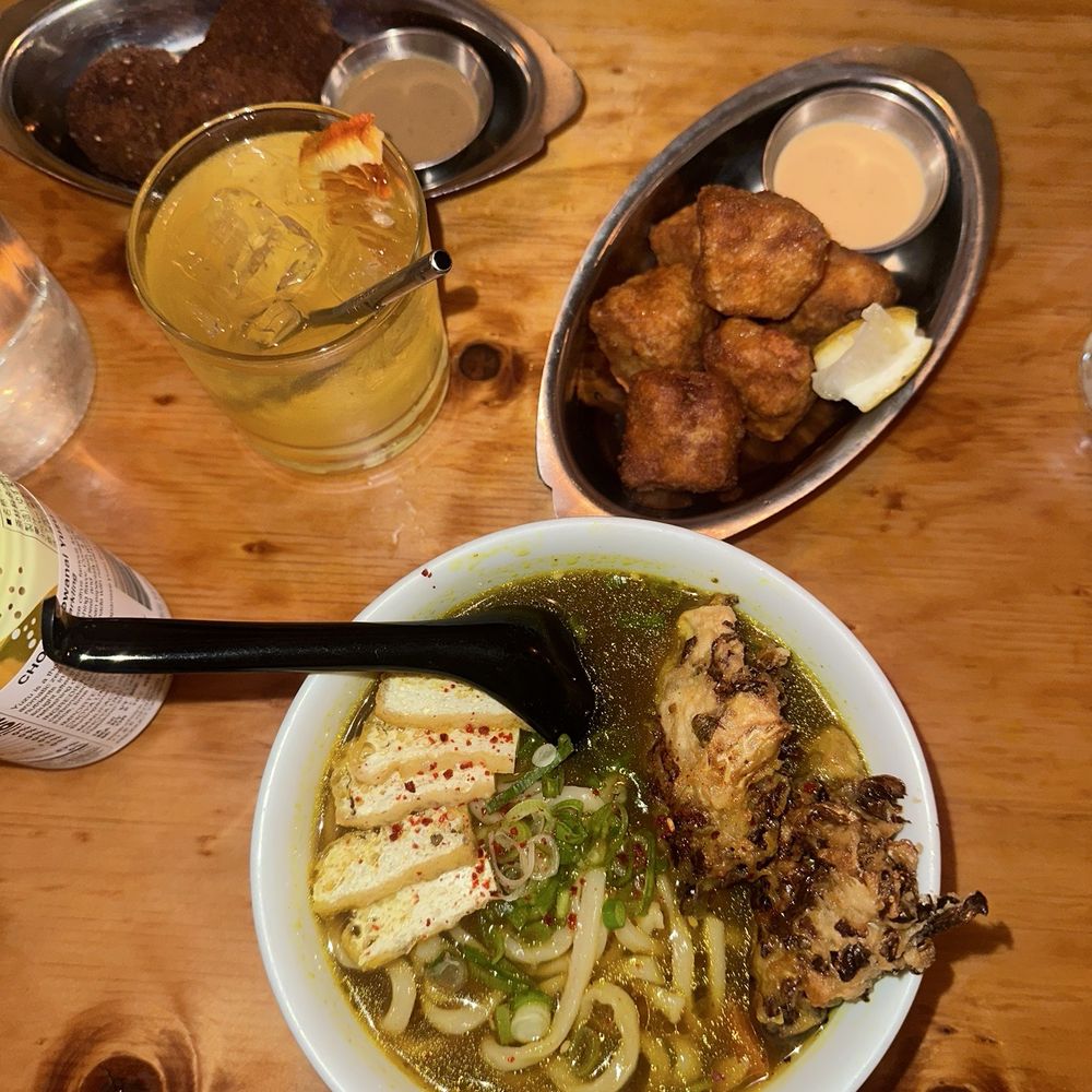 Obon Shokudo - curry udon, curried korokke, karaage - Japanese Near Me - Portland, Oregon Obon Shokudo - curry udon, curried korokke, karaage - Japanese Near Me - Portland, Oregon