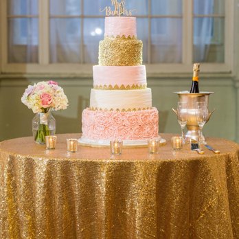 Scarlett Events - Scarlett Events designed and set up this beautiful cake table for our wedding reception.  Photo capture by #meccagamblephotography - Party & Event Planning Near Me